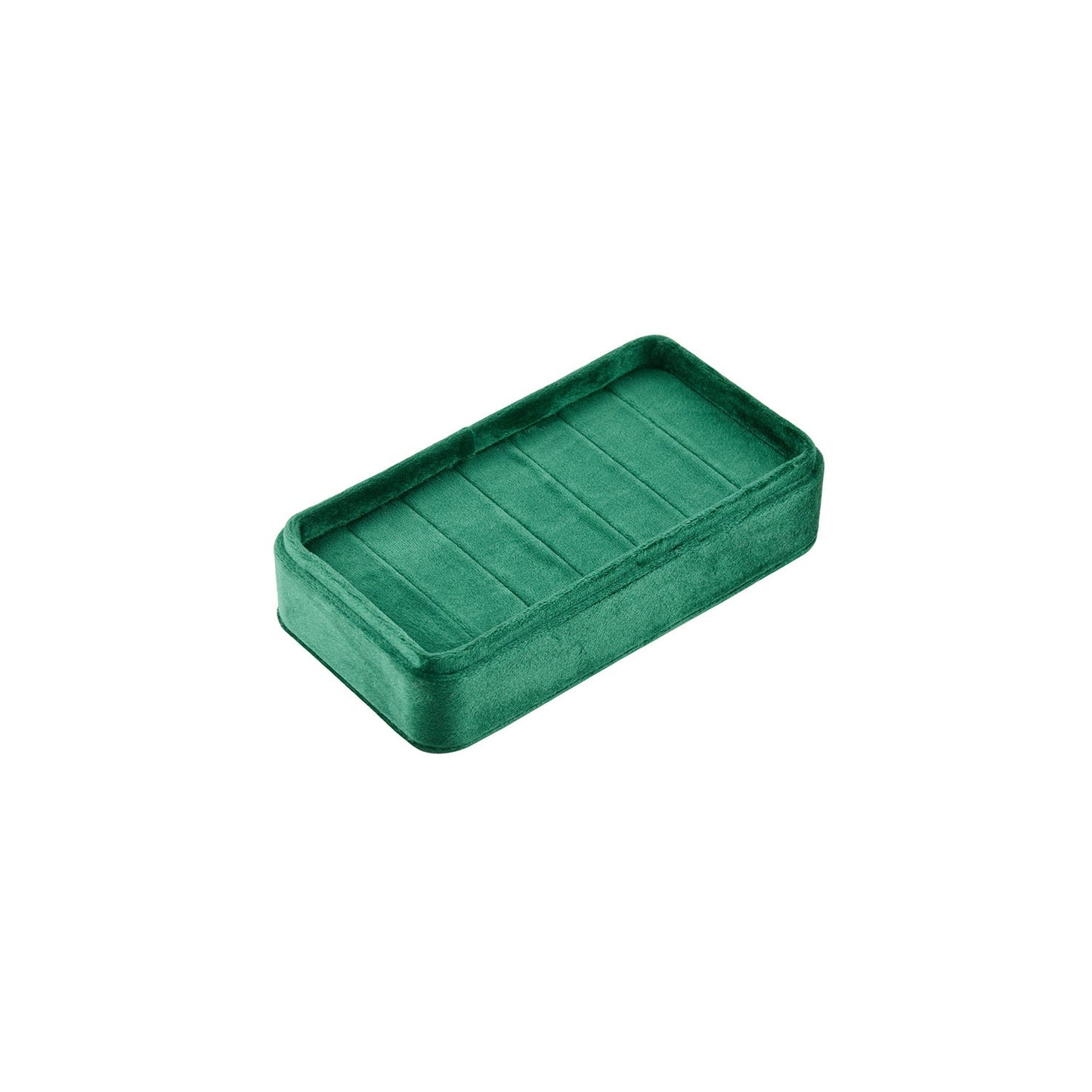 Aurora Velvet Ring Organizer Display Tray