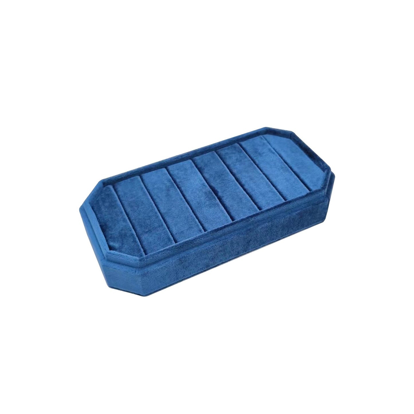 Aurora Velvet Ring Organizer Display Tray