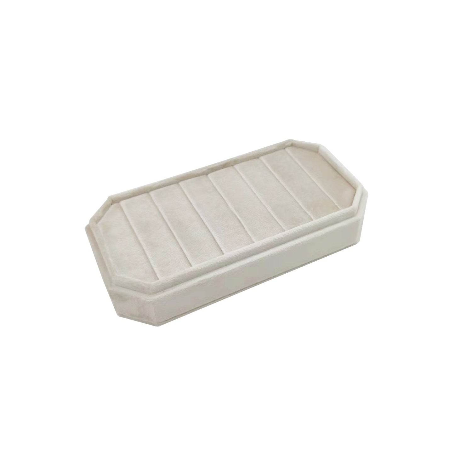 Aurora Velvet Ring Organizer Display Tray