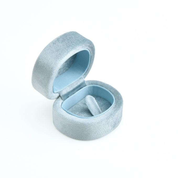 Assorted Square Velvet Rounded Ring Box Collection-JPM0216