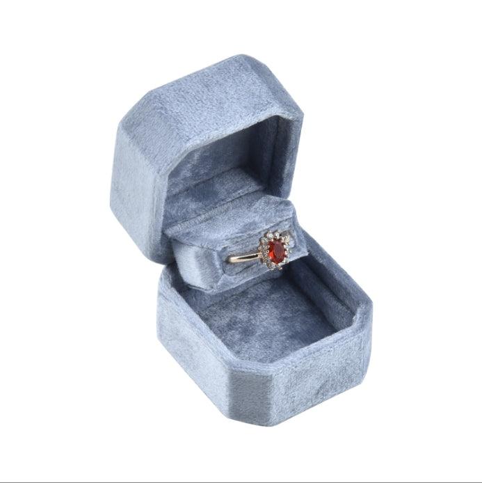Assorted Square Velvet Ring Box Collection-JPM0215
