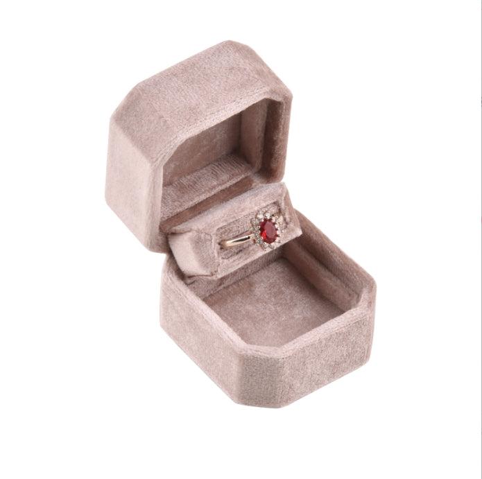 Assorted Square Velvet Ring Box Collection-JPM0215