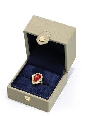 Snap button PU Jewelry Box Collection-JPM0185